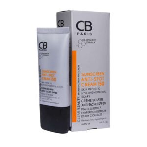 کرم ضد آفتاب پوست ضد لک SPF50 سی بی پاریس ۴۰ میلی لیتر
