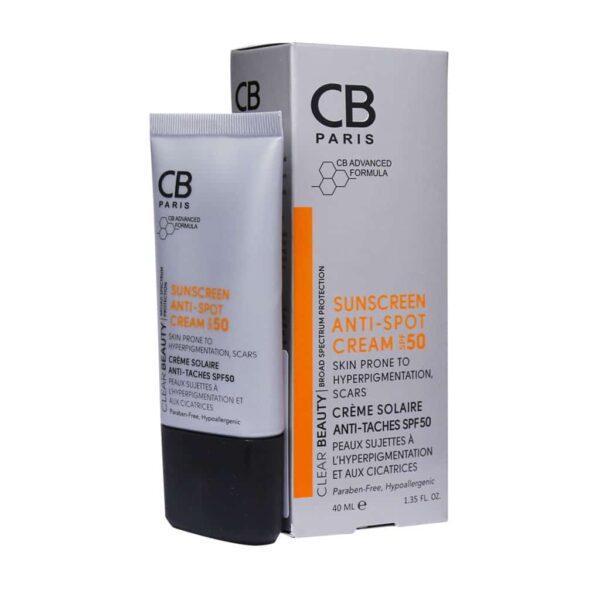 کرم ضد آفتاب پوست ضد لک SPF50 سی بی پاریس ۴۰ میلی لیتر - Image 2