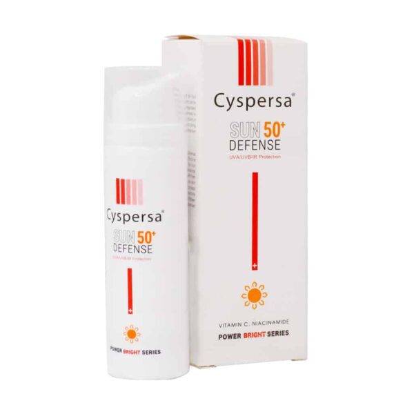 ضد آفتاب سیسپرسا SPF50 مدل روشن کننده