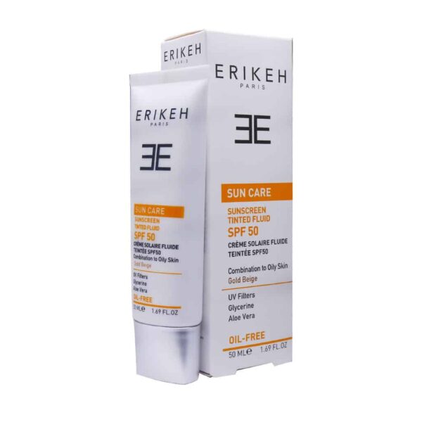 ضد آفتاب SPF50 اریکه مناسب پوست چرب و مختلط ۵۰ میلی لیتر