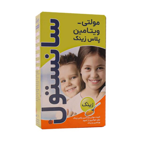 شربت مولتی سانستول پلاس زینک ۱۵۵ میلی لیتر - Image 2