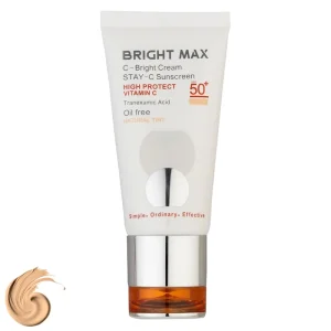 کرم ضد آفتاب سی برایت SPF50 برایت مکس ۵۰ میلی لیتر