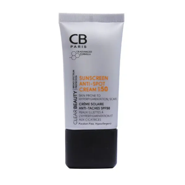 کرم ضد آفتاب پوست ضد لک SPF50 سی بی پاریس ۴۰ میلی لیتر