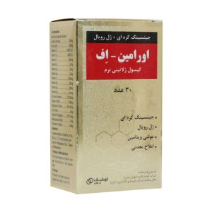 کپسول نرم  ژلاتینی اورامین اف ۳۰ عددی