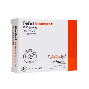 کپسول ففول ویتامینز اینترافارم ۳۰ عددی