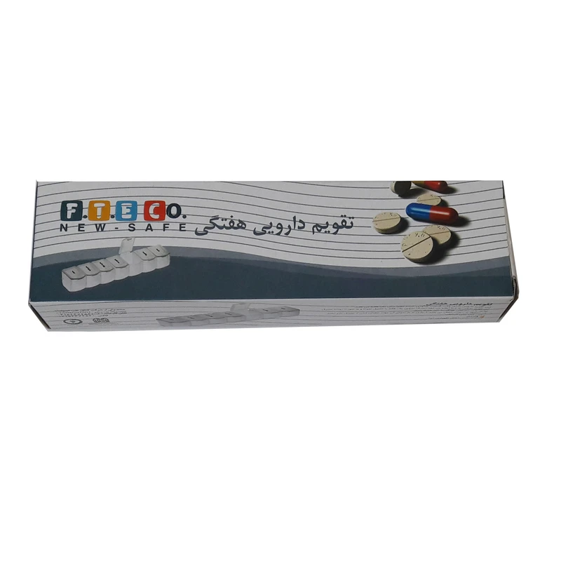 ظرف دارو هفتگی اف تی ای کو