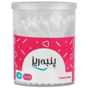 گوش پاک کن پنبه ریز 100 عددی