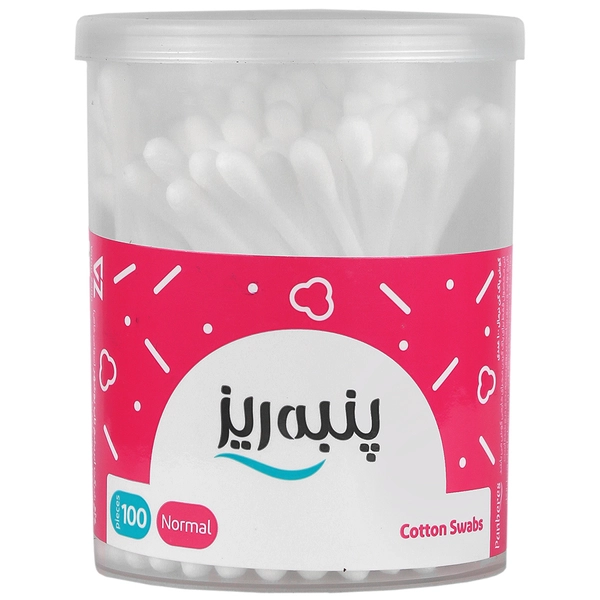 گوش پاک کن پنبه ریز 100 عددی